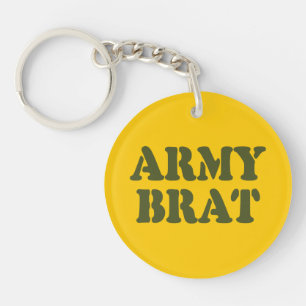 ARMY BRAT KEYCHAIN