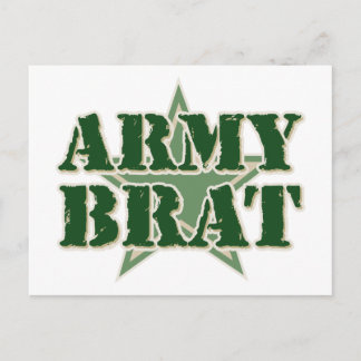 Army Brat Postcard
