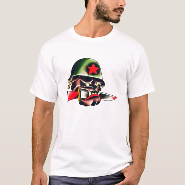 Army Bulldog T-Shirt (Front)
