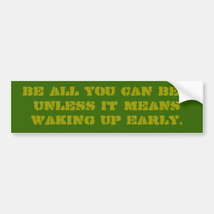 Army Bumper Sticker