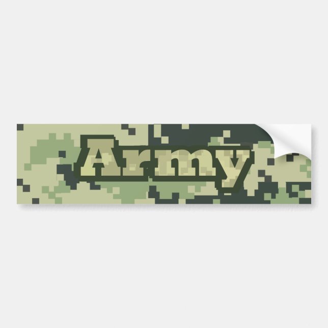 Army Bumper Sticker (Front)