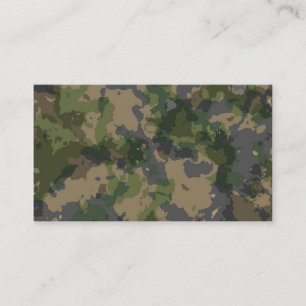 Army Camo Business Card