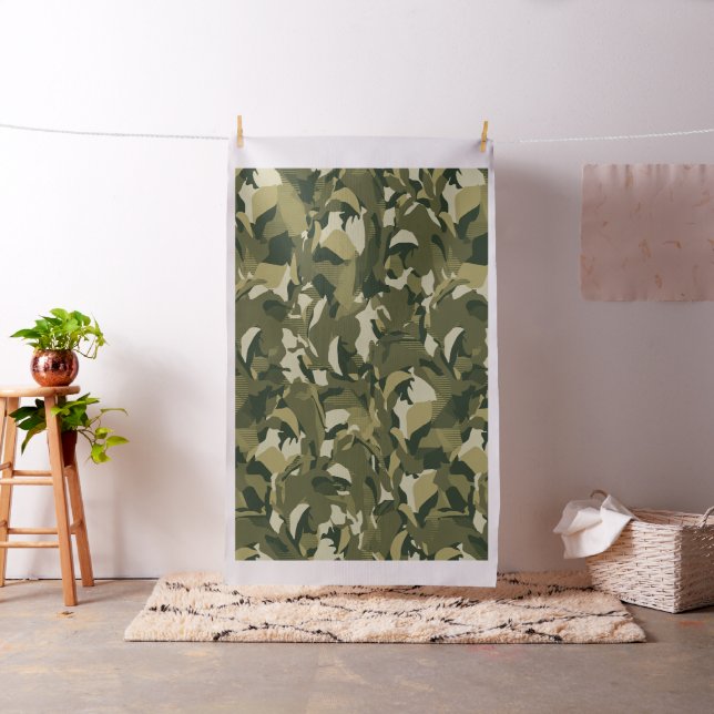 Army Camo Pattern Fabric (In Situ)