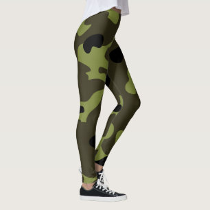 Army Camo Pattern Leggings