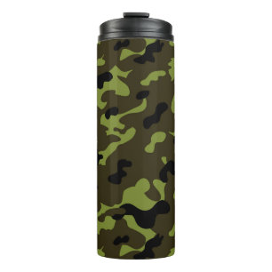 Army Camo Pattern Thermal Tumbler