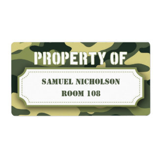 Army Camo Property ID livre d'approvisionnement sc