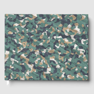 Army Camouflage Guest Book