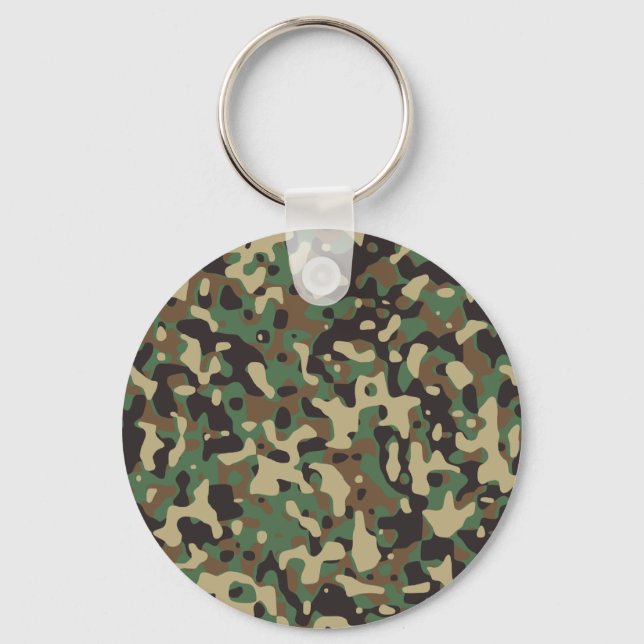 Army camouflage keychain (Front)