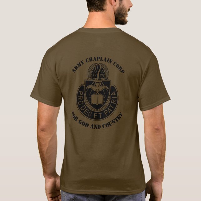 Army Chaplain Corp T-Shirt (Back)