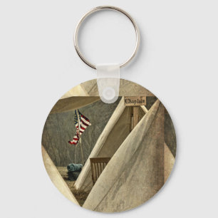 Army Chaplain Keychain