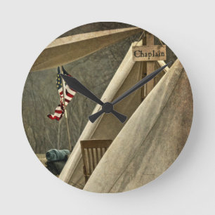 Army Chaplain Round Clock