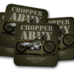 Army Chopper Bike Coaster | Motorcycle Coaster Set<br><div class="desc">Army Chopper Bike Coaster | Motorcycle Coaster Set - #motorcycle,  #motorcyclecoasters,  #green,  #white,  #motorcyclecorckcoaster,  #bikerdrinkcoaster,  #bikercoaster,  #motorbikecoaster,  #bikers,  #biker,  #custombike,  #customchopper</div>