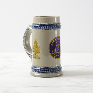 Army Civil Affairs Beer Stein