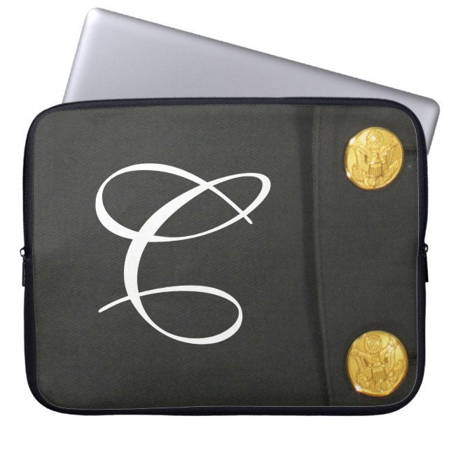 ARMY Class A Uniform Dres Monogram 15" Laptop Case (Front)