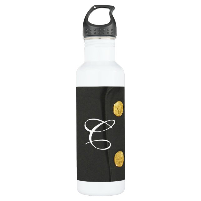 ARMY Class A Uniform Dress 24 ounce Water Bottle (Front)