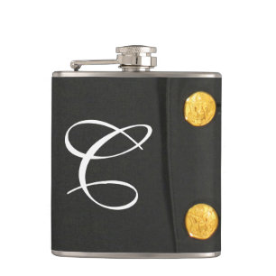 ARMY Class A Uniform Dress Monogram Whiskey Flask