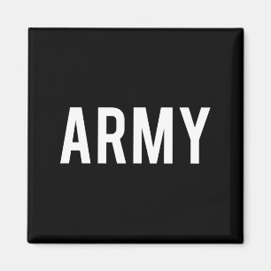 Army - Cool New Us American Vet Funny Gift Tee  Magnet