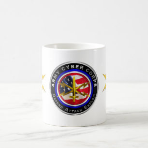 Army Cyber Corps Veteran Coffee Mug