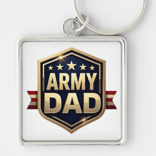 Army Dad Keychain