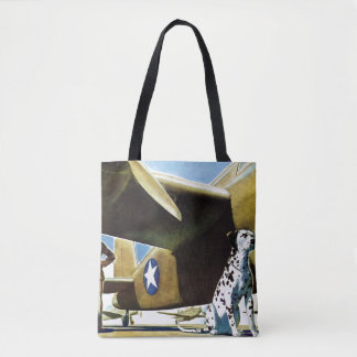 Army Dog Tote Bag