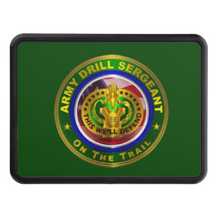 Army Drill Sergeant Trailer Hitch Cover