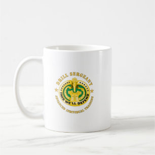 Army - Drill Sgt Badge - Advanced Individual Train Coffee Mug