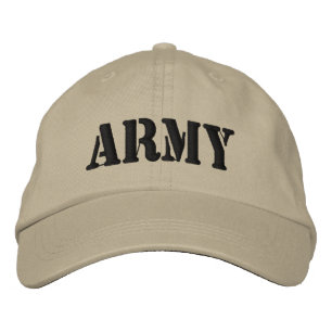 ARMY EMBROIDERED HAT
