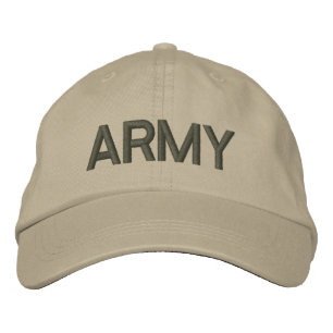 Army Embroidered Hat