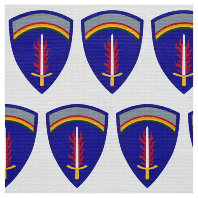 Army Europe USAREUR Fabric (Swatch)