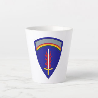Army Europe USAREUR Insignia Latte Mug