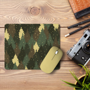 Army Forest Camo Camo Forest Mousepad