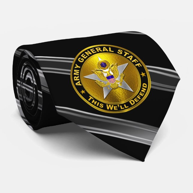 Army General Staff  Tie (Rolled)