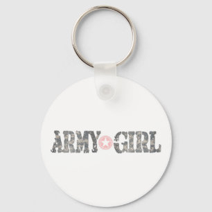 army girl keychain