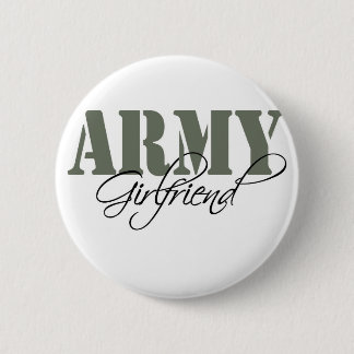 Army Girlfriend 2 Inch Round Button