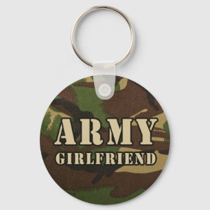 Army Girlfriend Keychain