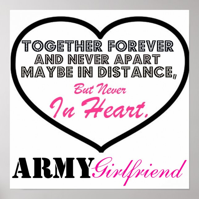 ARMY Girlfriend Poster (Front)