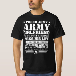 army girlfriend quotes T-Shirt