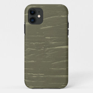 Army Green Bark Camo iPhone 11 Case