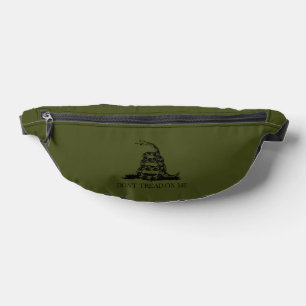 Army Green Don't Tread On Me Fanny Pack
