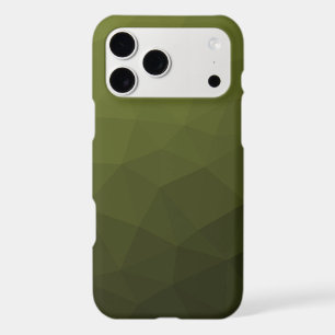 Army green gradient geometric mesh pattern