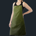 Army green olive gradient geometric mesh pattern apron<br><div class="desc">Army green gradient geometric mesh pattern triangles ombre. Army green dark olive hue for soldier gear,  camo. It mimics natural military landscapes,  toughness,  endurance,  resilience. Earthy undertones connect to nature,  grounding. Symbolizes military legacy,  outdoor utility.</div>