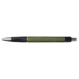 Army green olive gradient geometric mesh pattern pen