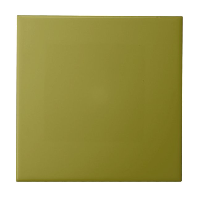 Army Green Solid Color Tile (Front)