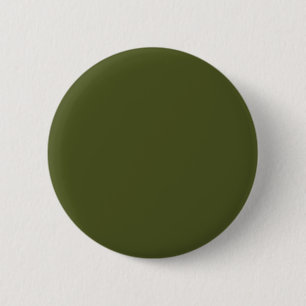 Army green (solid colour) 2 inch round button