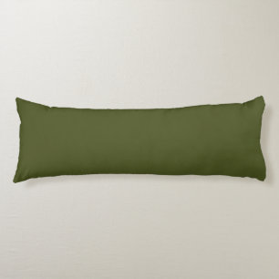 Army green (solid colour)  body pillow