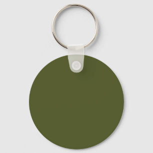 Army green (solid colour) keychain