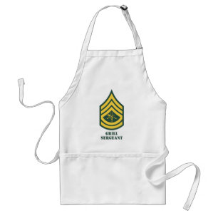 Army Grill Sergeant Standard Apron