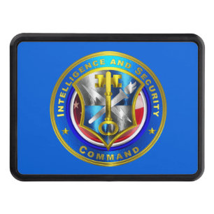 Army Intelligence and Security Command Trailer Hitch Cover