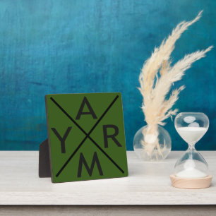 Army Is The Word,  Plaque