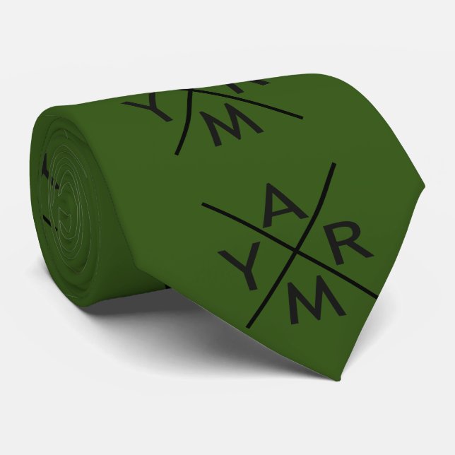Army Is The Word,  Tie (Rolled)
